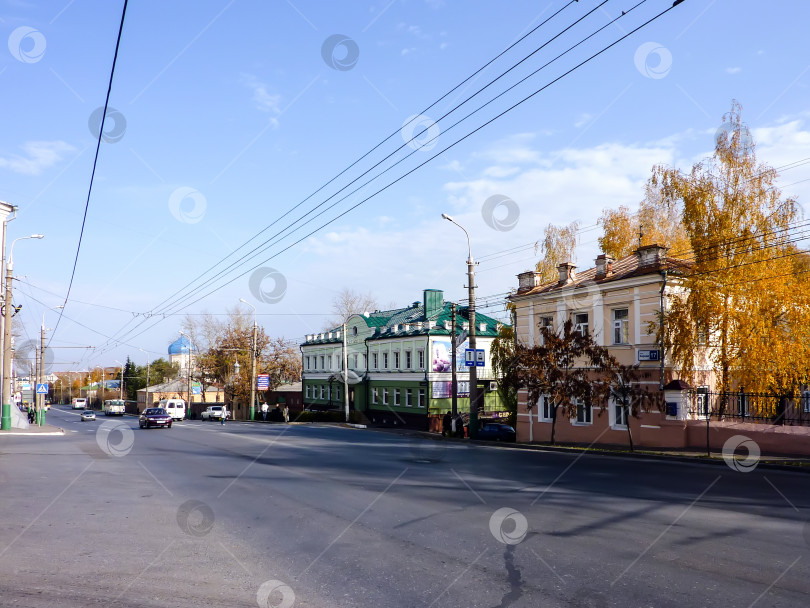 Скачать Россия, Пенза – октябрь 2009 г.: Перспектива улицы Кирова фотосток Ozero