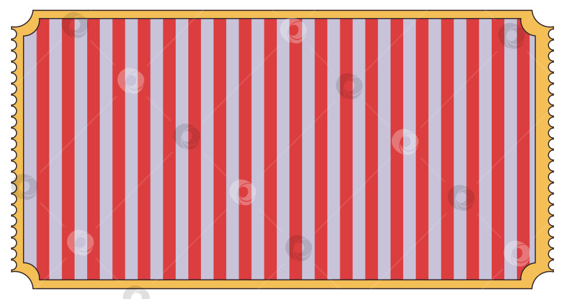 Скачать Полосатый фон для билетов с декоративной каймой фотосток Ozero