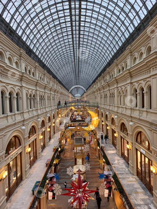 Скачать Московский ГУМ вид сверху фотосток Ozero