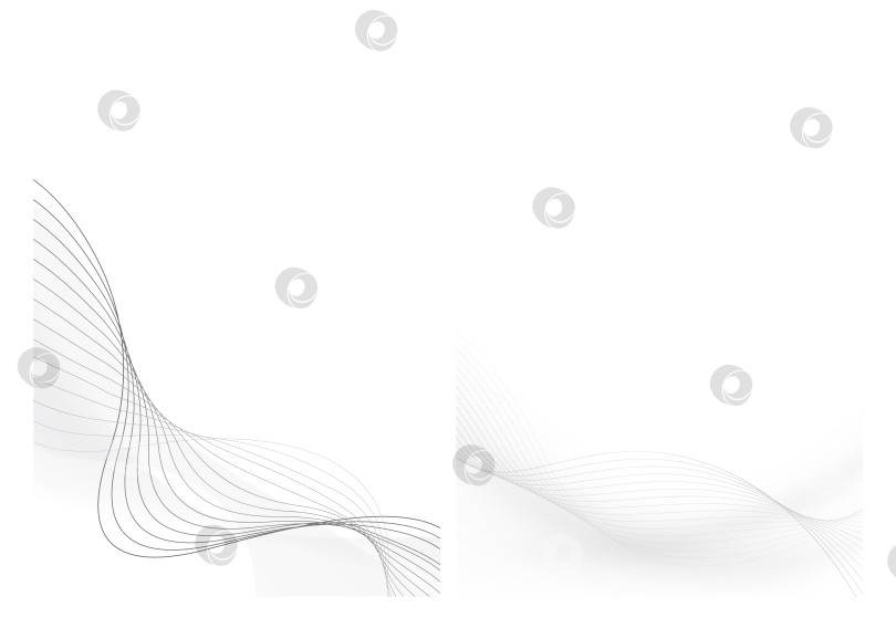 Скачать Набор абстрактных шаблонов для приглашений, постов в социальных сетях, листовок, информационных бюллетеней, обложек и т.д. фотосток Ozero