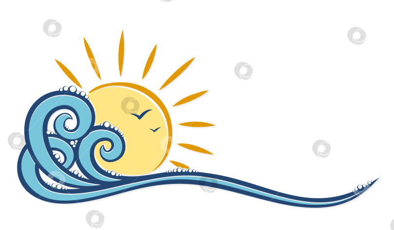 Скачать Солнце и море. фотосток Ozero