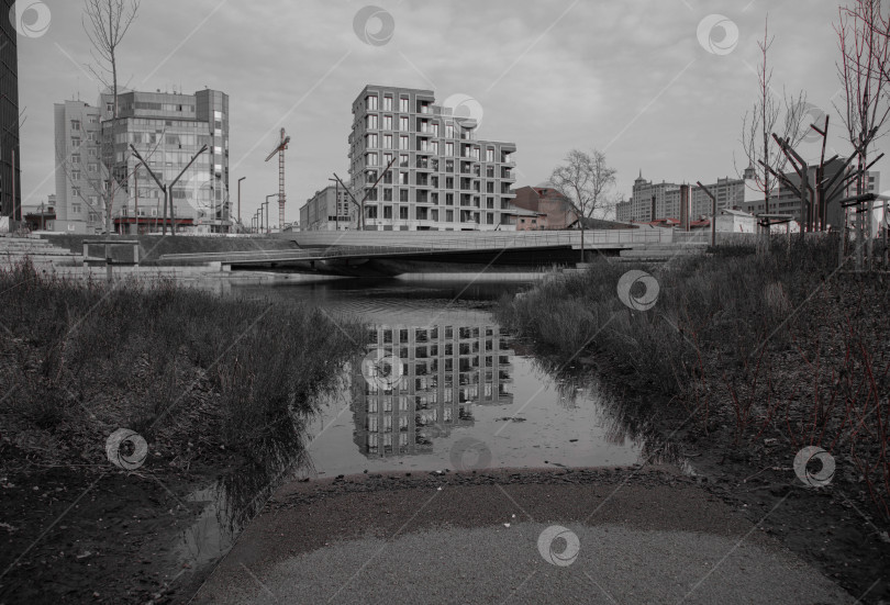 Скачать Мост через речку Исеть фотосток Ozero