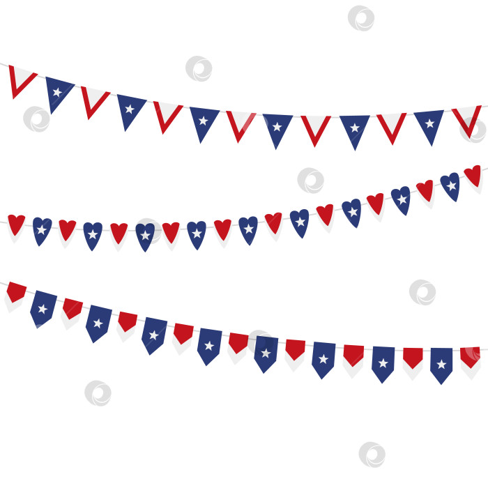 Скачать Овсяные флаги ТЕХАСА, выделенные на белом фоне. векторная иллюстрация. фотосток Ozero