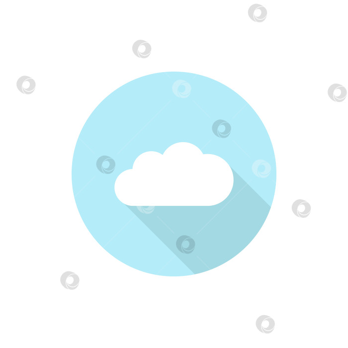 Скачать Кнопка облака фотосток Ozero