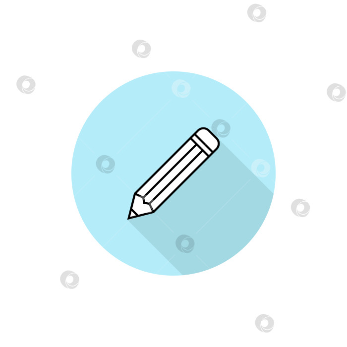 Скачать Кнопка карандаша фотосток Ozero