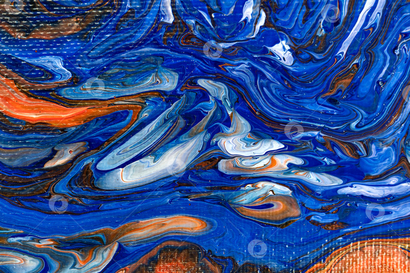 Скачать Fluid Art. Abstract Acrylic Pouring фотосток Ozero