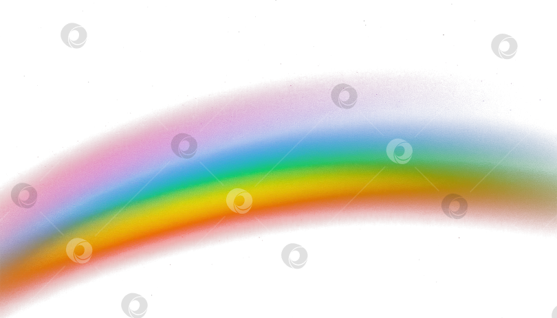 Скачать Красочный радужный PNG-клипарт для наложения на любой фон фотосток Ozero
