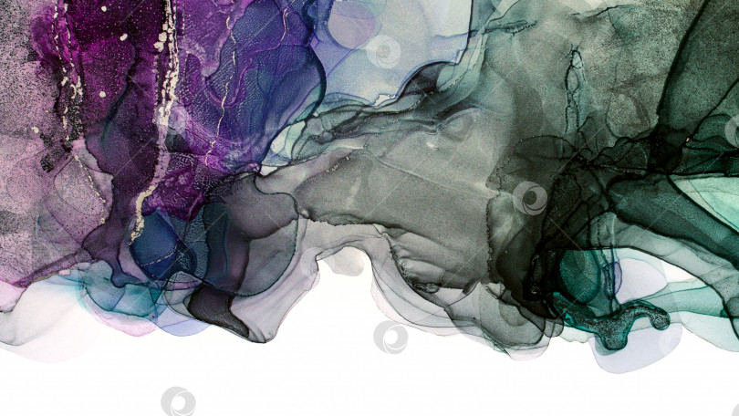 Скачать Alcohol ink colors translucent фотосток Ozero