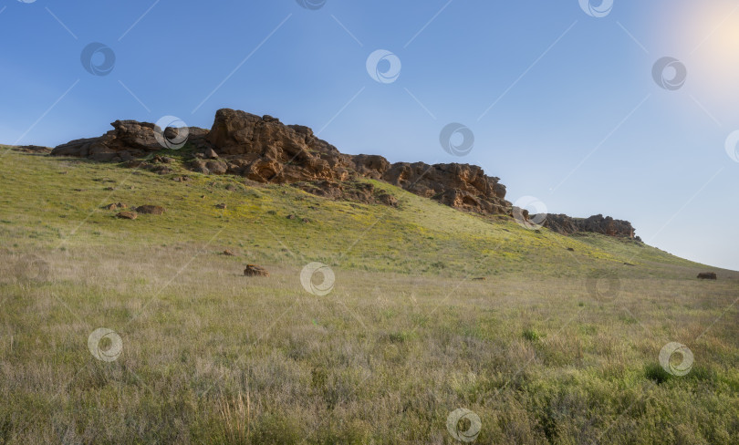 Скачать Поющие скалы горы Большое Богдо Астраханская область, Богдинско-Баскунчакский заповедник фотосток Ozero