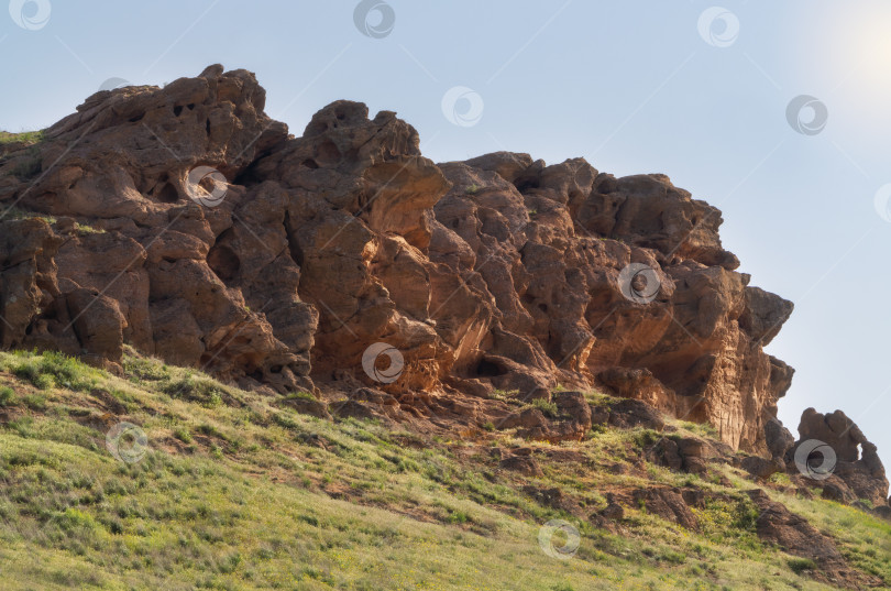 Скачать Поющие скалы горы Большое Богдо Астраханская область, Богдинско-Баскунчакский заповедник фотосток Ozero