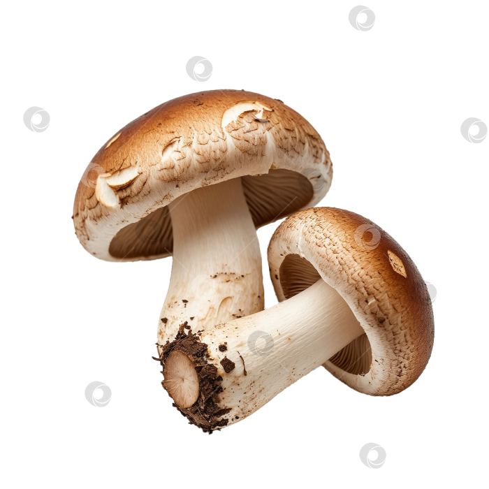 Скачать Шампиньоны на прозрачном фоне PNG. фотосток Ozero
