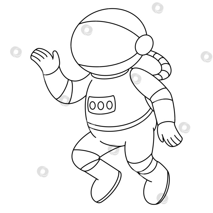 Скачать Космонавт фотосток Ozero
