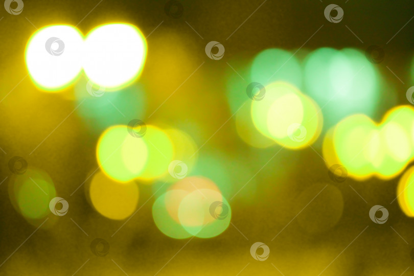 Скачать Абстрактный размытый фон с разноцветными кругами боке фотосток Ozero