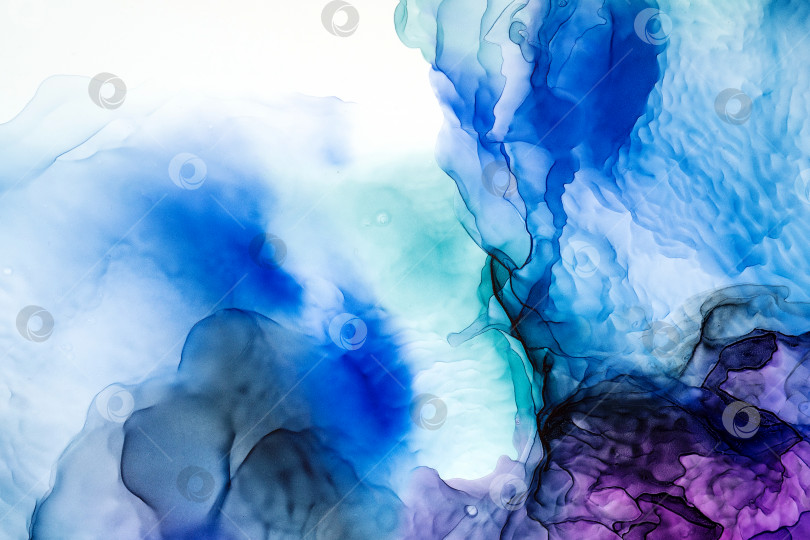 Скачать Спиртовые чернила Fluid Art фотосток Ozero