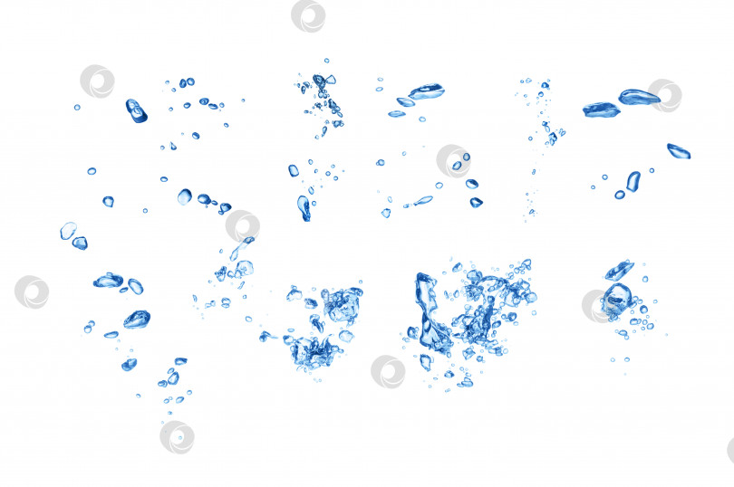 Скачать Набор подводных пузырей фотосток Ozero
