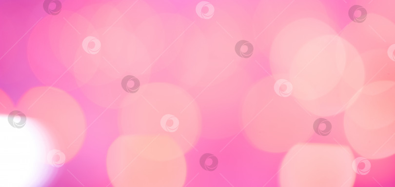 Скачать Яркий абстрактный розовый фон с эффектом боке фотосток Ozero