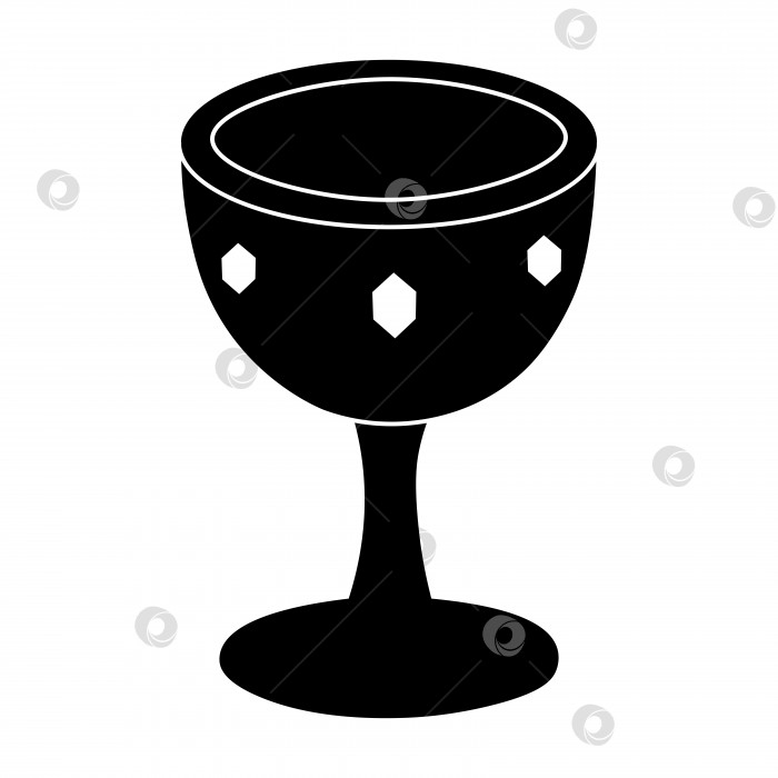 Скачать Иероглифическая чаша для вина фотосток Ozero