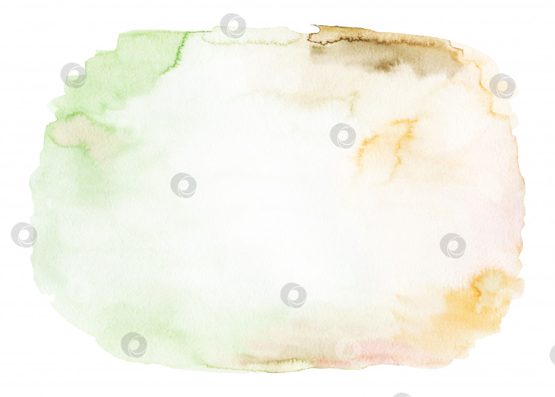 Скачать Нежный акварельный зеленый фон. Пастельная нежная текстура с природными красками фотосток Ozero