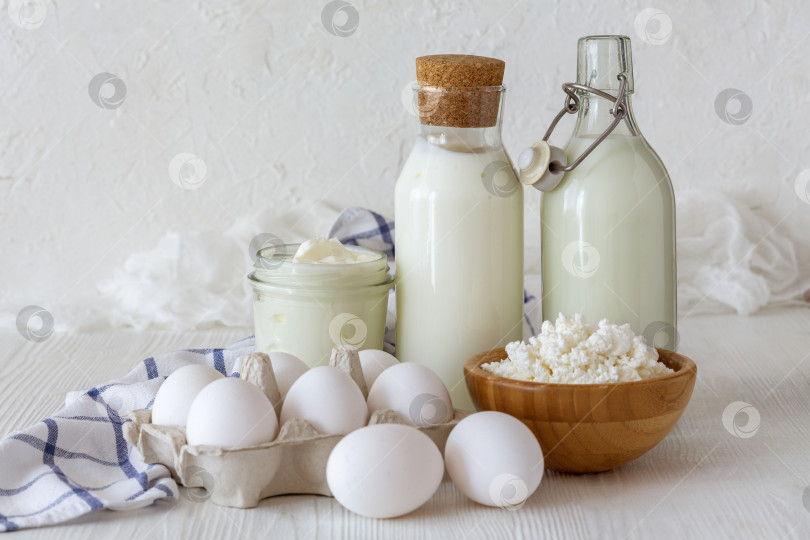 Скачать Продукты брожения молочных продуктов. фотосток Ozero