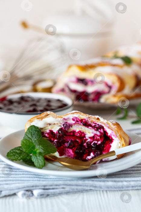 Скачать Кусочек финского блина (паннукакку). фотосток Ozero