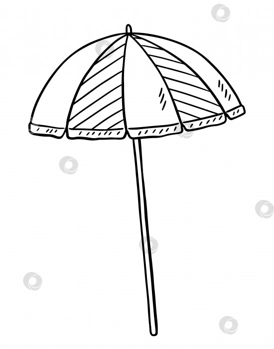 Скачать Пляжный зонт для защиты от солнца фотосток Ozero