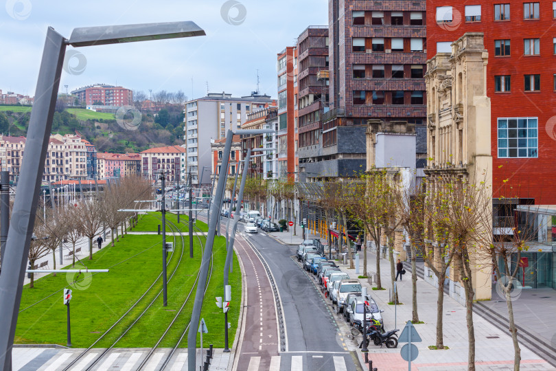 Скачать Улица Бильбао, Испания фотосток Ozero