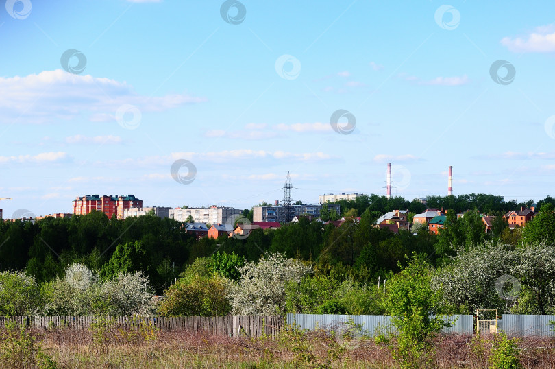 Скачать Кашира 2, вид со стороны деревни Сорокино фотосток Ozero