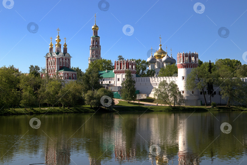 Скачать Московский Богородице-Смоленский Новодевичий монастырь. Москва 2022 год фотосток Ozero