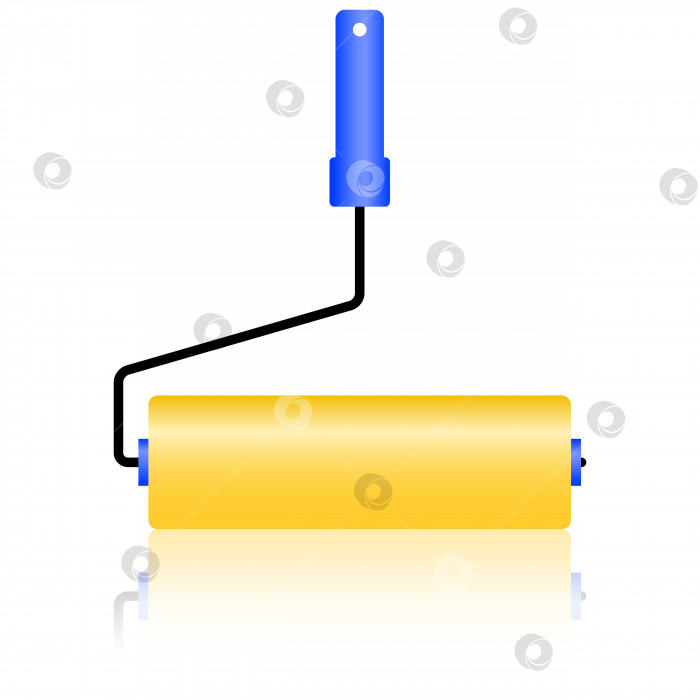 Скачать Новый валик для покраски. фотосток Ozero