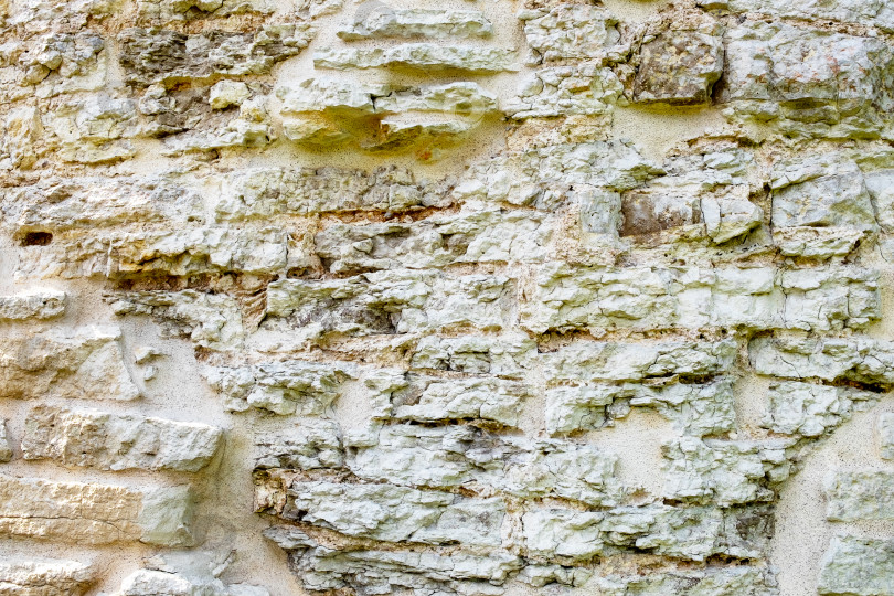 Скачать Фрагмент древней средневековой крепостной стены фотосток Ozero