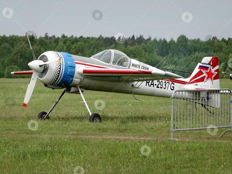 Скачать МОСКОВСКАЯ ОБЛАСТЬ, аэродром ЧЕРНОЕ 22 мая 2021 года: самолет SP-55M the Sky aviation festival, теория и практика фотосток Ozero