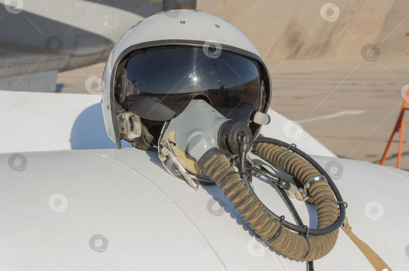 Скачать Шлем и кислородная маска военного летчика фотосток Ozero
