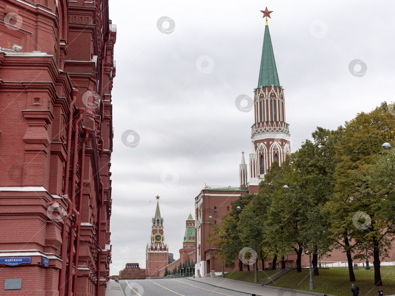 Скачать Красная площадь в Москве, Исторический музей в России фотосток Ozero