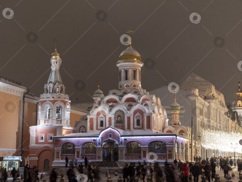 Скачать Собор Казанской иконы Божией Матери на Красной площади в Москве фотосток Ozero