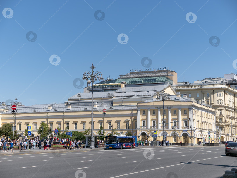 Скачать МОСКВА - 14 октября: Малый Московский театр в Москве, Россия 14 октября 2017 года в Москве, Россия фотосток Ozero