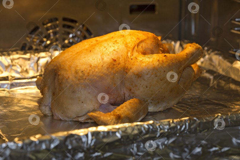Скачать Готовим вкуснейшее блюдо из запеченной курицы в духовке фотосток Ozero