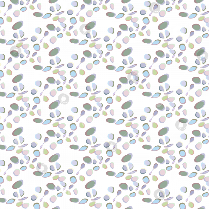 Скачать Абстрактный фон из множества овальных элементов. фотосток Ozero