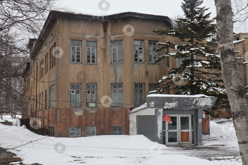 Скачать Военный госпиталь в Южно-Сахалинске фотосток Ozero