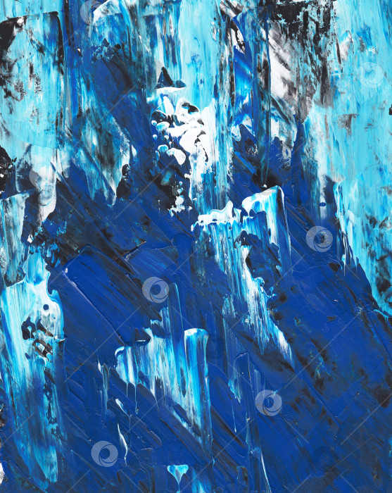 Скачать Абстрактный художественный фон в стиле гранж. Грубый темно-синий и белый текстурированный фон. фотосток Ozero