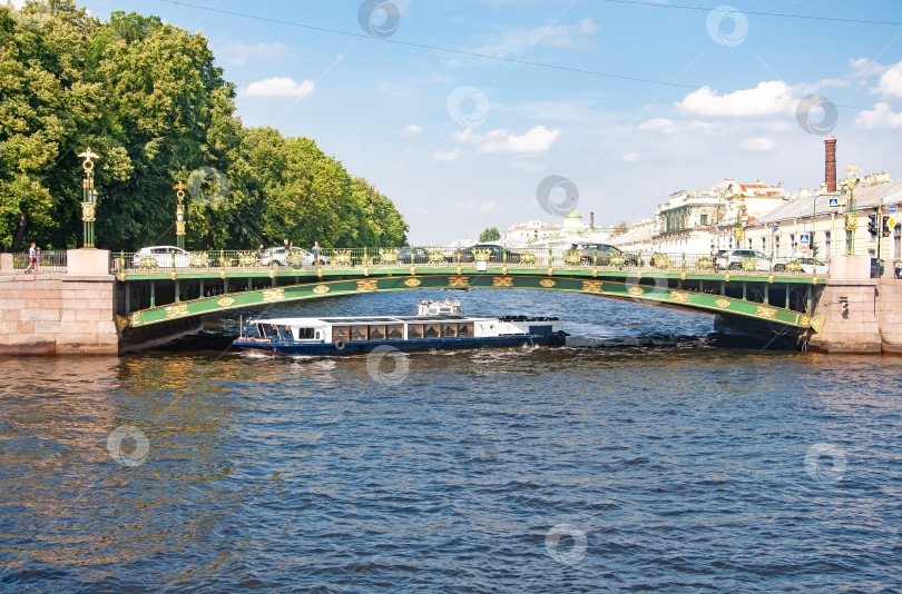 Скачать Санкт-Петербург, Россия - Пантелеймоновский мост. фотосток Ozero