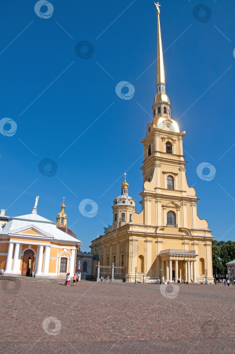 Скачать Санкт-Петербург, Петропавловская крепость на Заячьем острове. фотосток Ozero