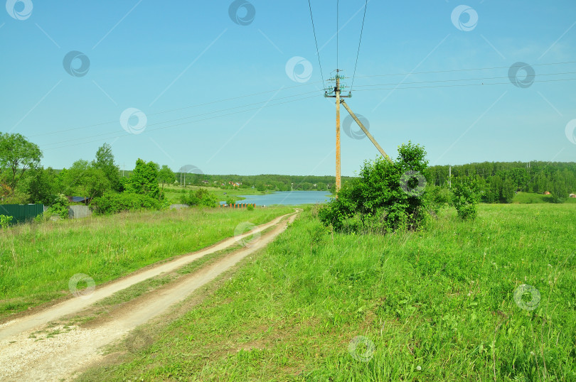 Скачать Дорога к отдыху и рыбалке фотосток Ozero