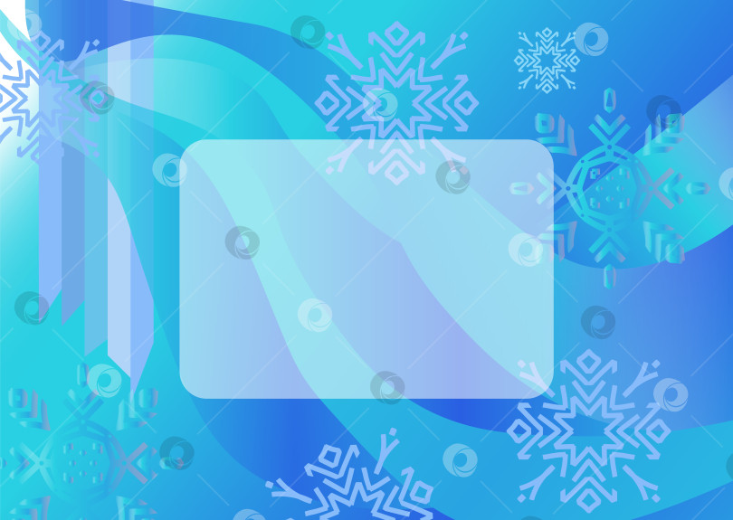 Скачать Зимний снежный фон. Векторная иллюстрация. Снегопадное небо. Рождественский фон. Падающий снег. фотосток Ozero