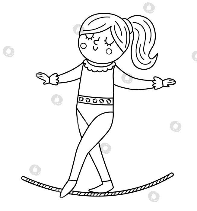 Картина на холсте KIL Art Девушка-гимнастка 122x81 см (87)