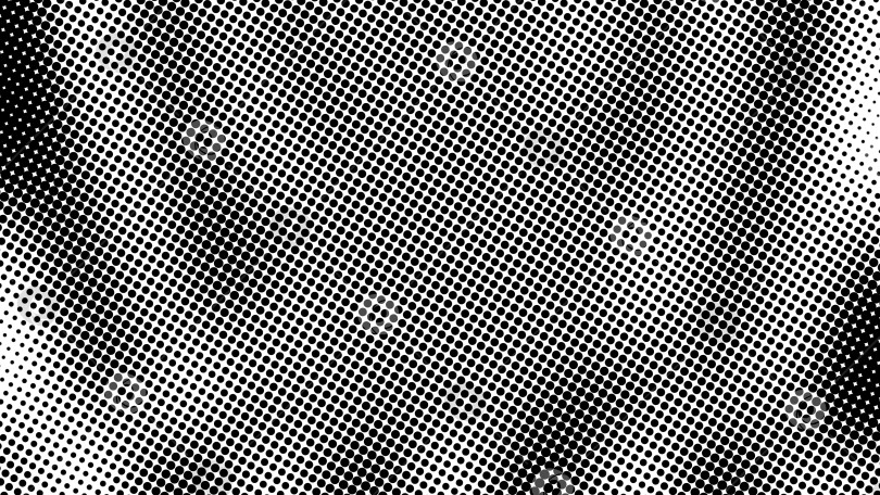 Скачать Полутон из множества точек, сгенерированный компьютером абстрактный фон, фон для 3D-рендеринга с эффектом оптической иллюзии фотосток Ozero