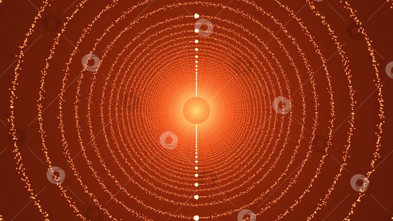 Скачать Частицы образуют круглый туннель фотосток Ozero