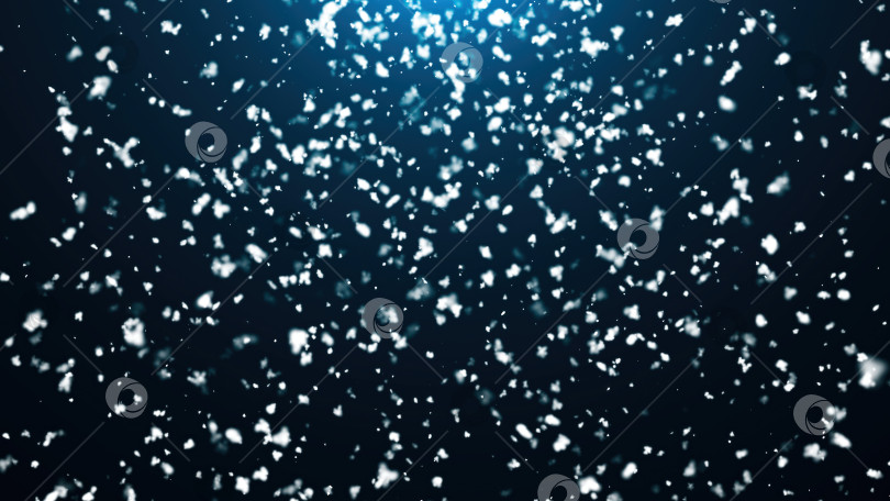 Скачать Абстрактный фон со снегом фотосток Ozero