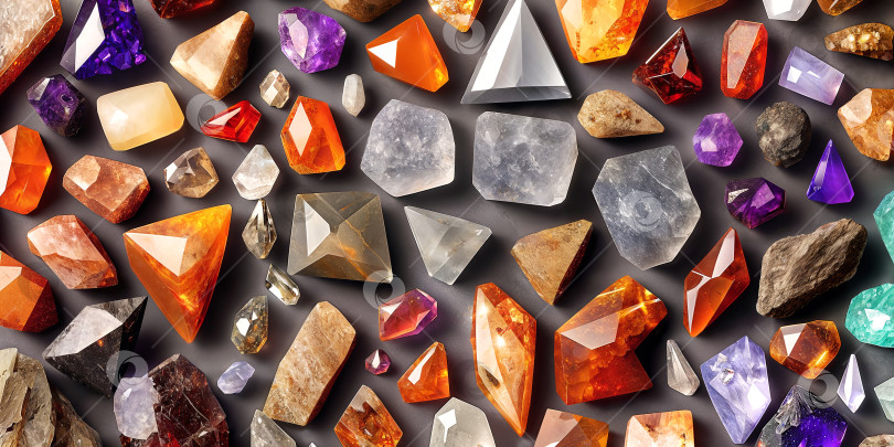 Скачать Фон из кристаллов и драгоценных камней фотосток Ozero