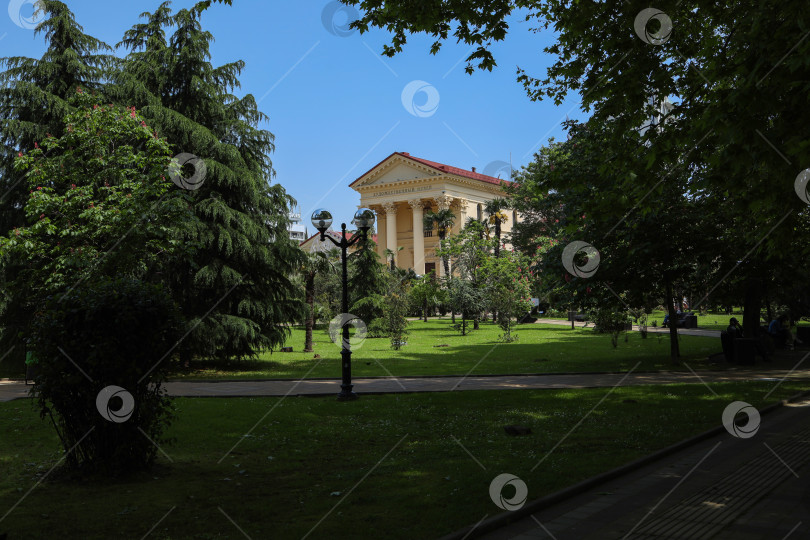 Скачать Музей изобразительных искусств в Сочи, Россия. фотосток Ozero