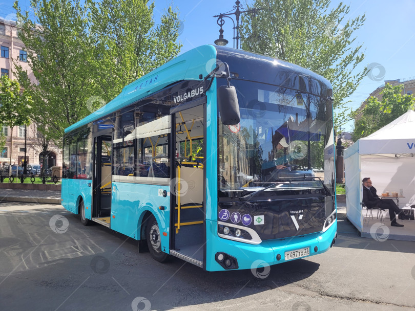 Скачать Автобус Volgabus на международном транспортном фестивале SPbTransportFest в Санкт-Петербурге, 2023 фотосток Ozero